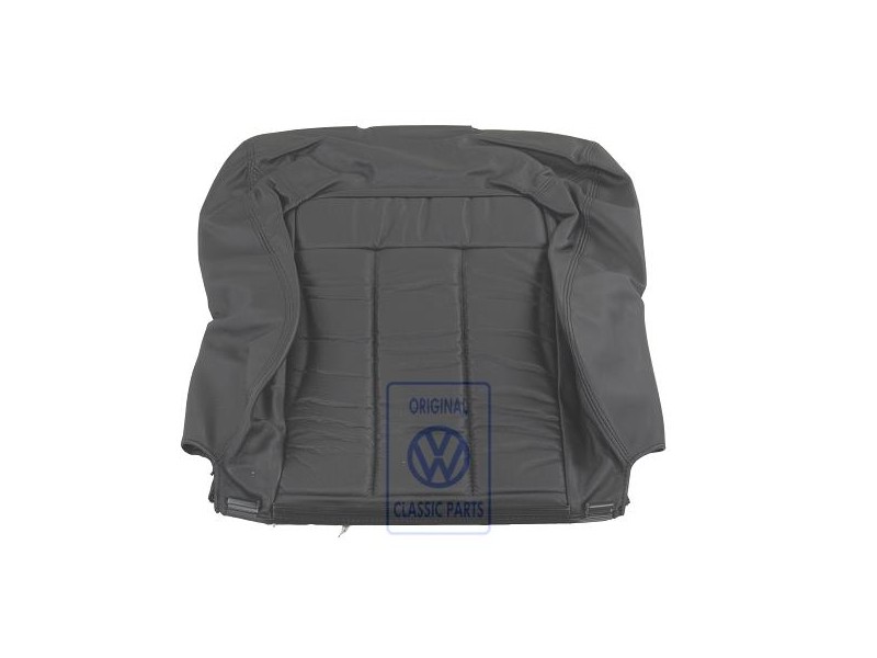 Original VW Backrest Cover (Leather/Leatherette) Black - 357881805Q AFB