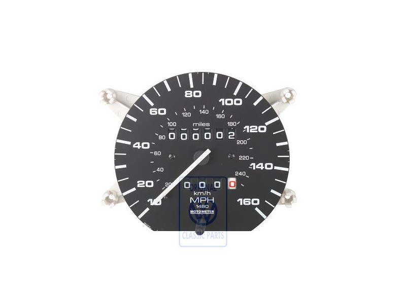 Original VW Speedometer With Mile Trip Recorder - 357957033C