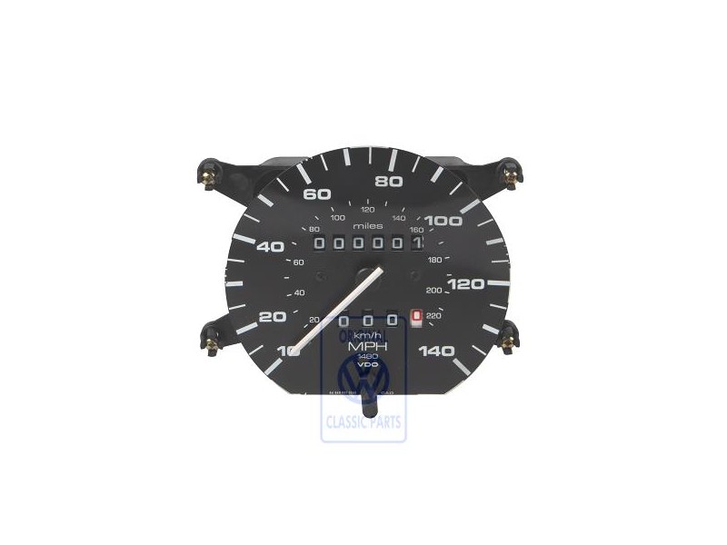Original VW Speedometer With Mile Trip Recorder - 357957033D