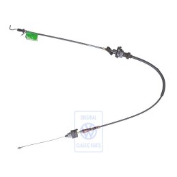 Original VW Accelerator Cable - 358723555