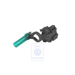 Original VW Bulb Carrier With Bulb Green - 358927149A K25