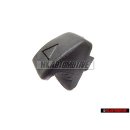 Original VW Front Seat Backrest Tilt Lever Handle Knob Black - 113881633E 01C