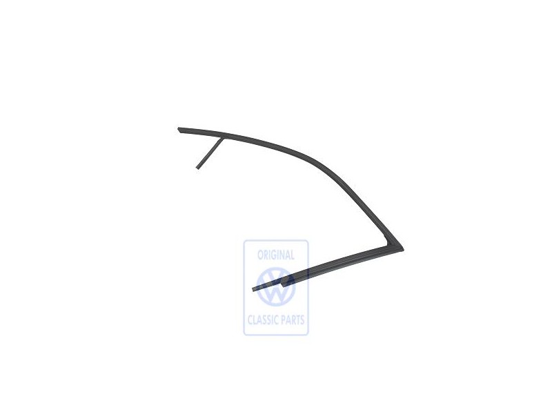 Original VW Window Guide Satin Black - 3A0837431 B41