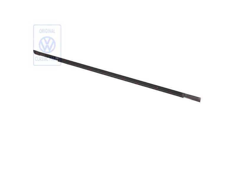 Original VW Window Aperture Seal Satin Black - 3A0837477 B41