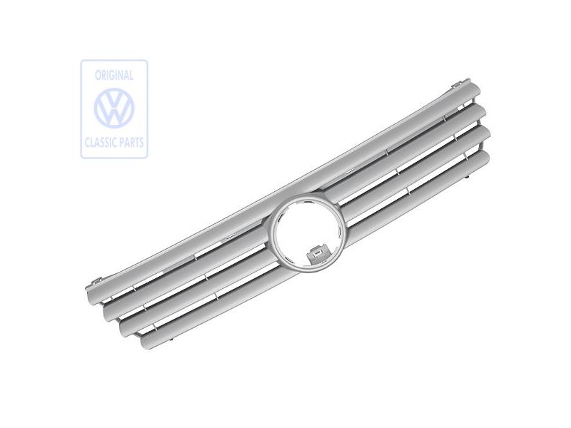Original VW Radiator Grille Primed - 3A0853653D GRU