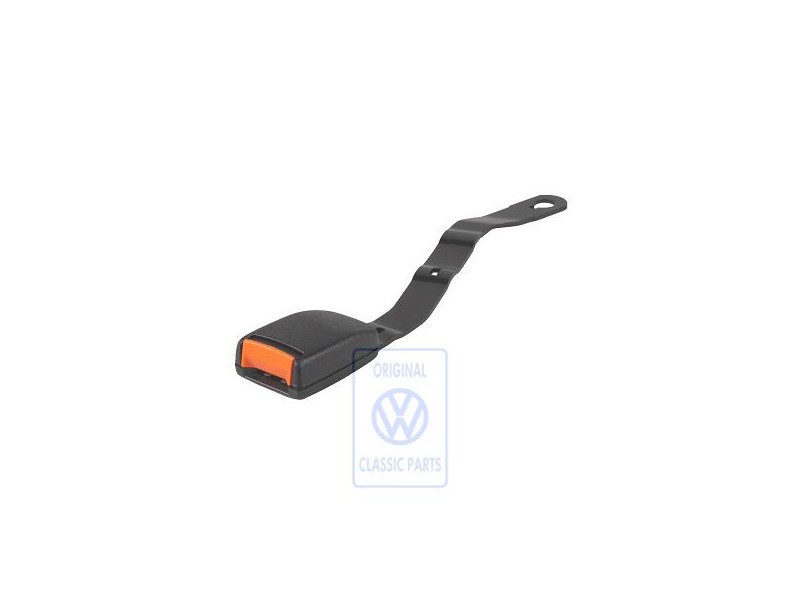 Original VW Belt Latch Satin Black - 3A0857755A 01C