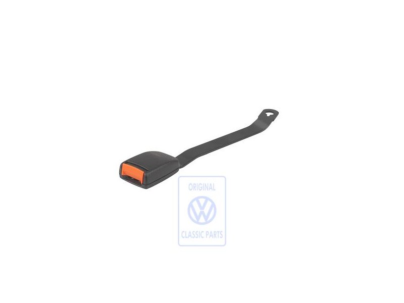 Original VW Belt Latch Satin Black - 3A0857756A 01C
