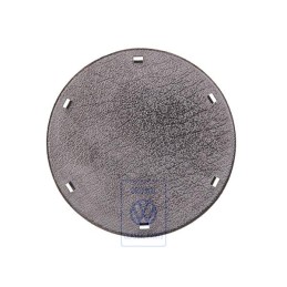 Original VW End Cap Satin Black - 3A0863298 01C
