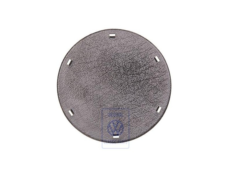Original VW End Cap Satin Black - 3A0863298 01C