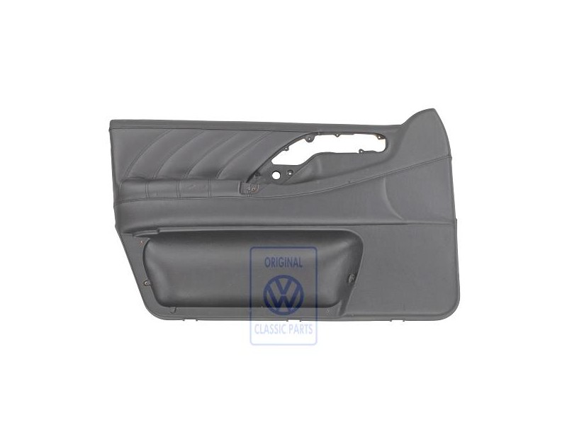 Original VW Door Trim (Leatherette) Black - 3A0867011ASCLP