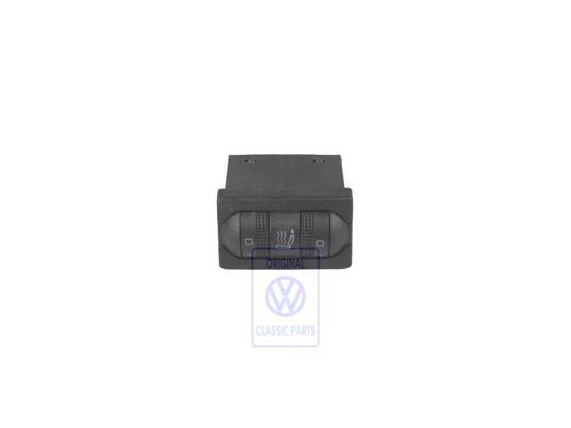 Original VW Switch For Seat Heating Satin Black - 3A0963563 01C