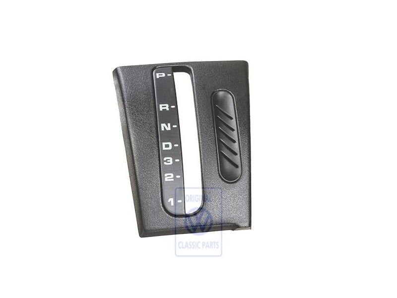 Original VW Trim For Gear Selector Black - 3A1863209A 4FB