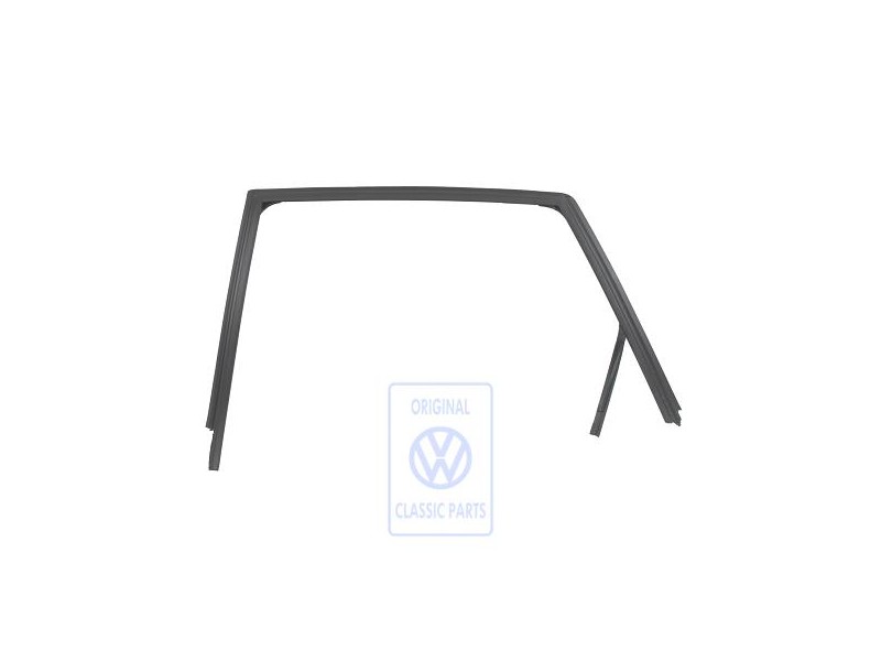 Original VW Window Guide Satin Black - 3A5839431 B41