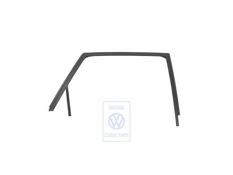Original VW Window Guide Satin Black - 3A5839432 B41