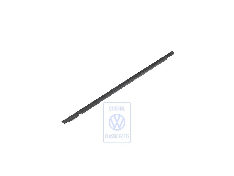 Original VW Window Aperture Seal Satin Black - 3A5839477 B41