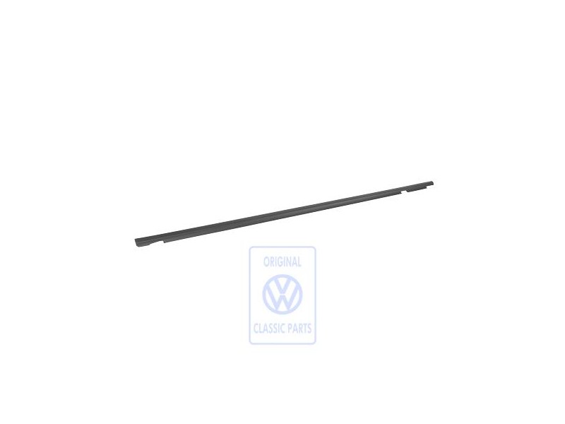 Original VW Window Aperture Seal Satin Black - 3A5839478 B41
