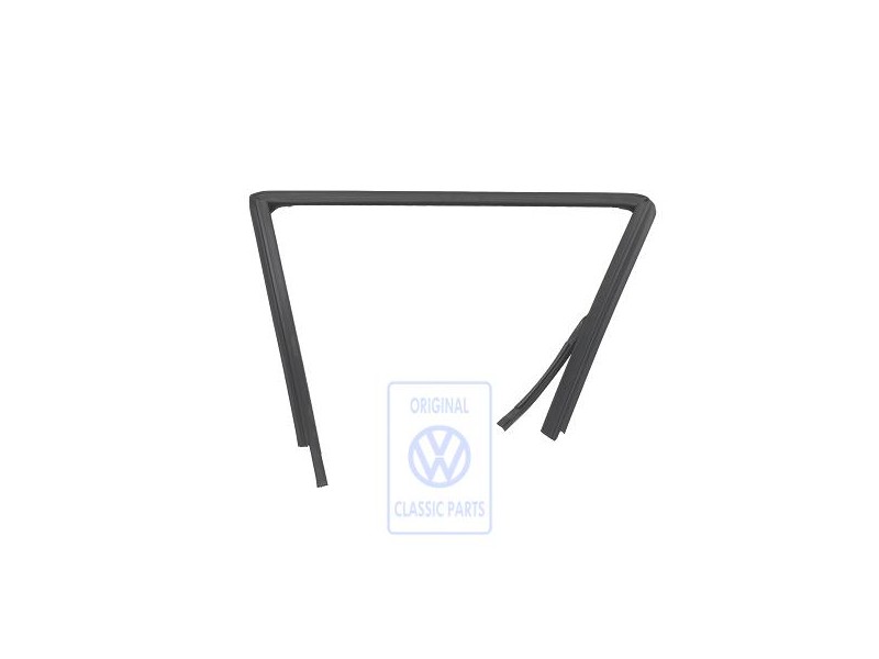 Original VW Window Guide Satin Black - 3A9839431 B41