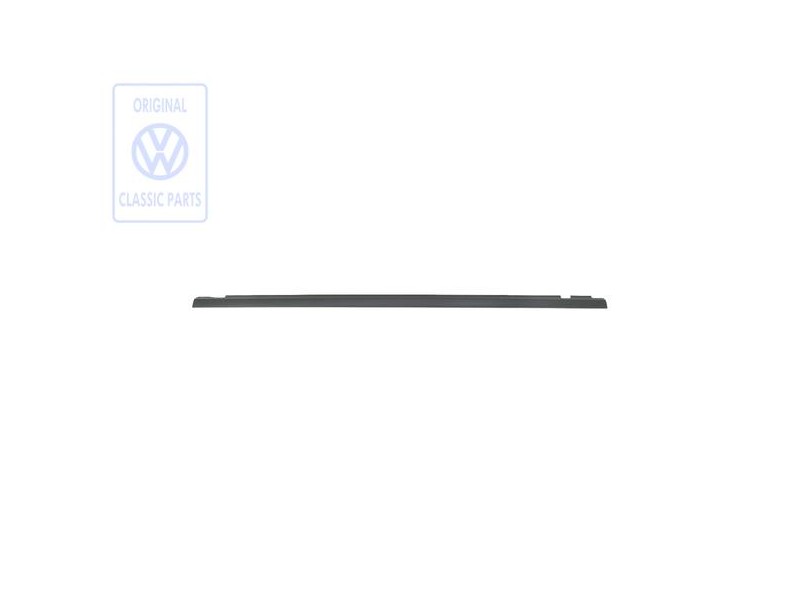 Original VW Window Aperture Seal Satin Black - 3A9839477 B41