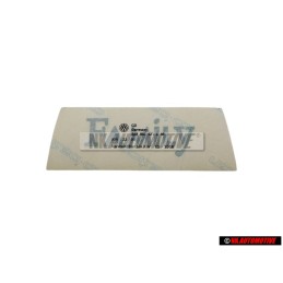 Original VW Film Lettering Green/Silver/Blue - 3A9853431 Z48