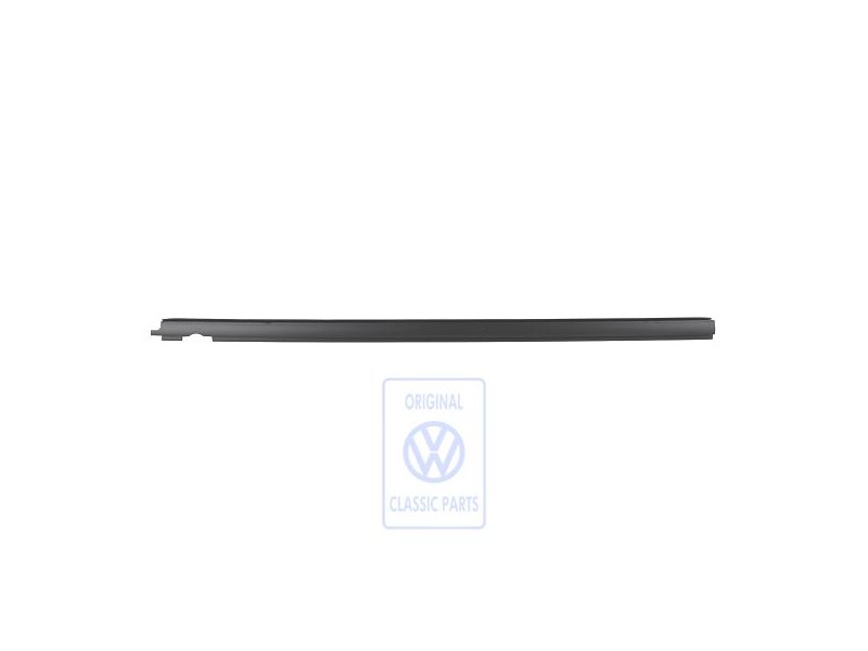 Original VW Window Aperture Seal Satin Black - 3A9853776 01C