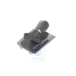 Original VW Gear Shift Cover Black/Light Beige - 3AC713203E LIJ