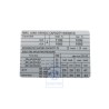 Original VW Data Plate For Tyre Pressure - 3B0010275D