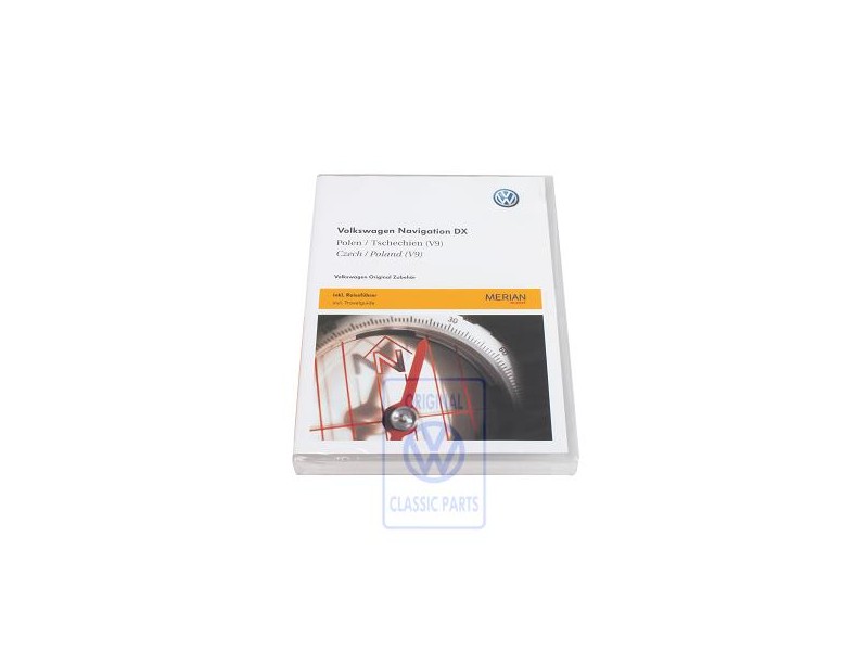 Original VW Cd-Rom For Navigation System - 3B0051884JD
