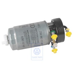 Original VW Fuel Filter With Flange - 3B0127400C