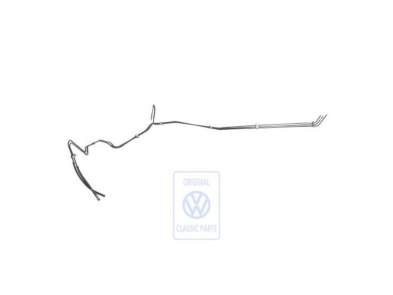 Original VW 1 Set Fuel Pipes - 3B0201544BP