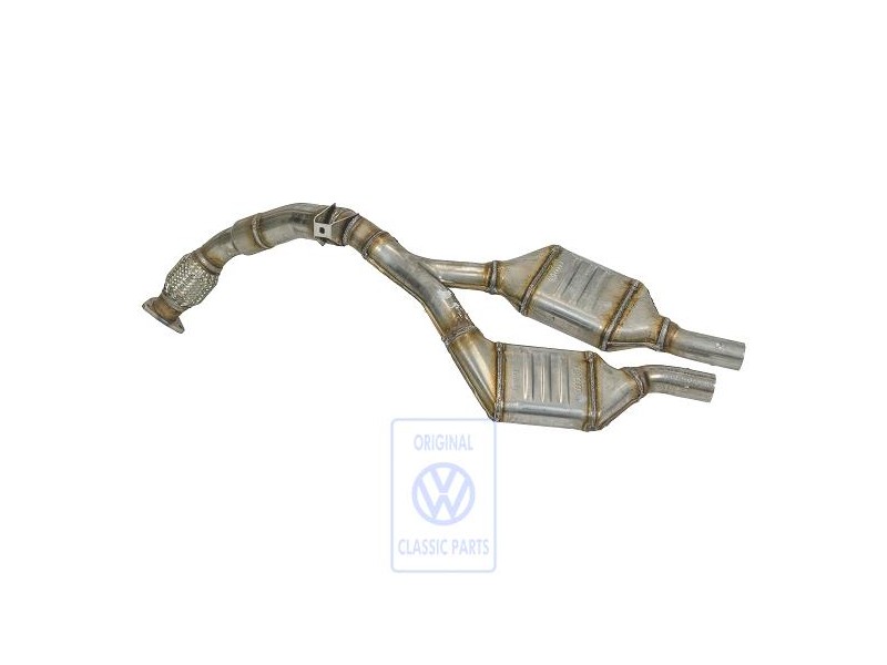 Original VW Exhaust Pipe With Catalyst - 3B0253057HX