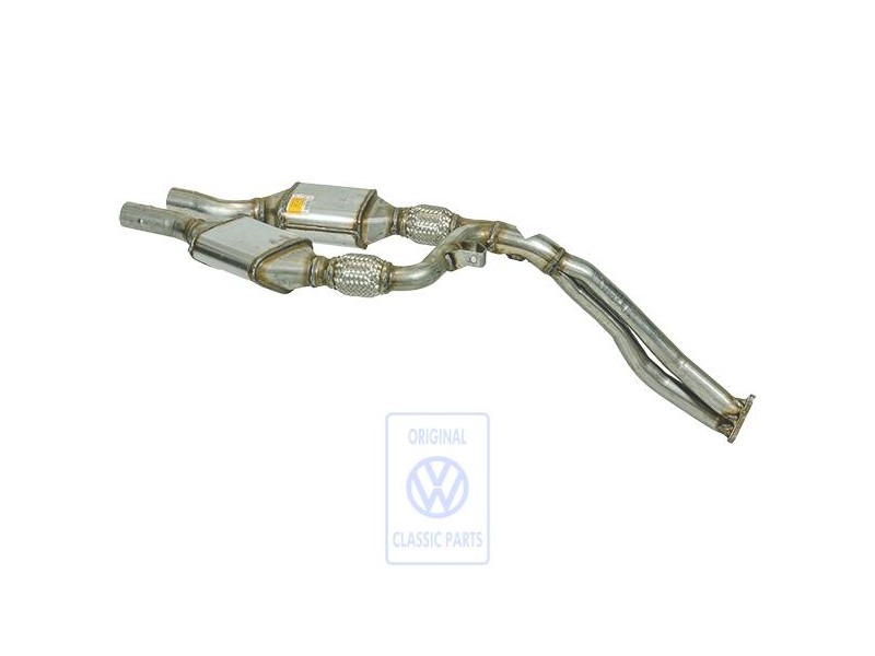 Original VW Exhaust Pipe With Catalyst - 3B0253057 X