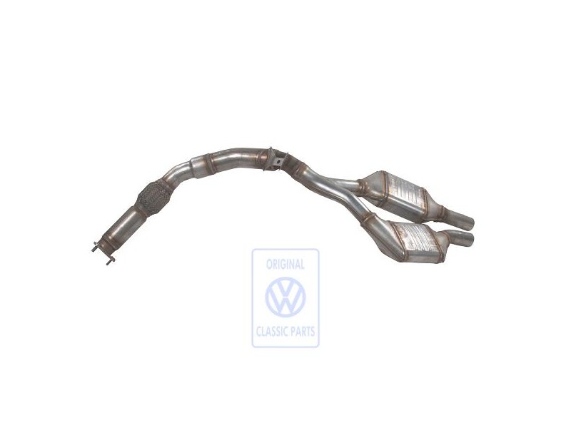 Original VW Exhaust Pipe With Catalyst - 3B0254500BX