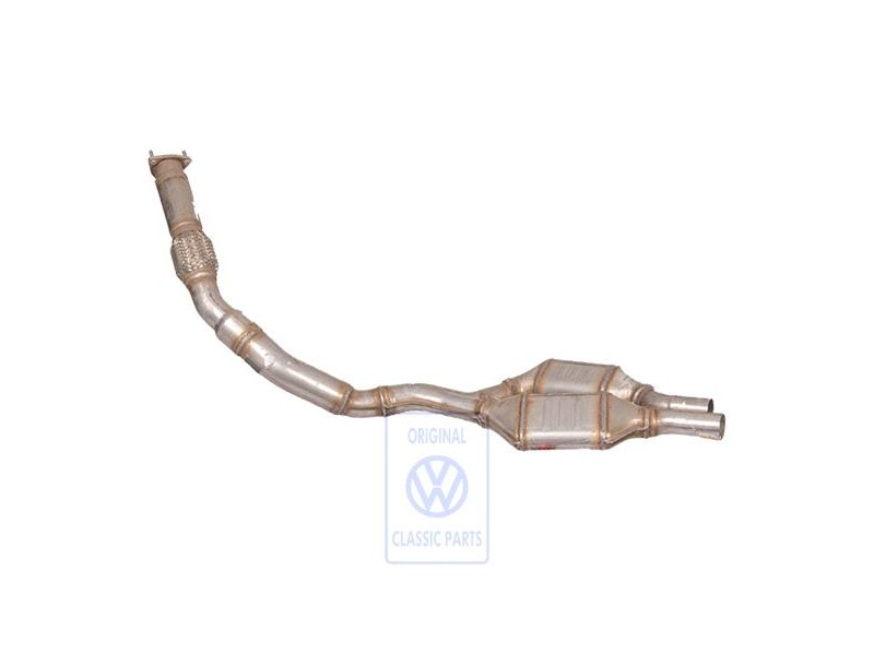 Original VW Exhaust Pipe With Catalyst - 3B0254500CX