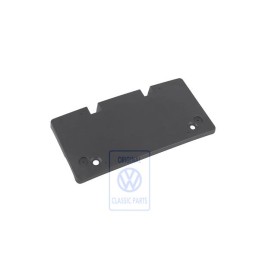 Original VW Licence Plate Holder Satin Black - 3B0807285 B41