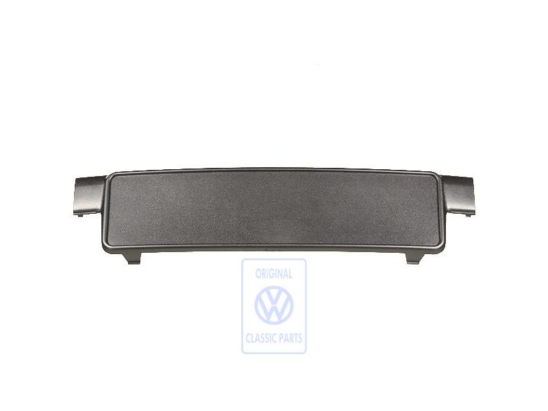 Original VW Trim For Licence Plate Satin Black - 3B0807719 B41