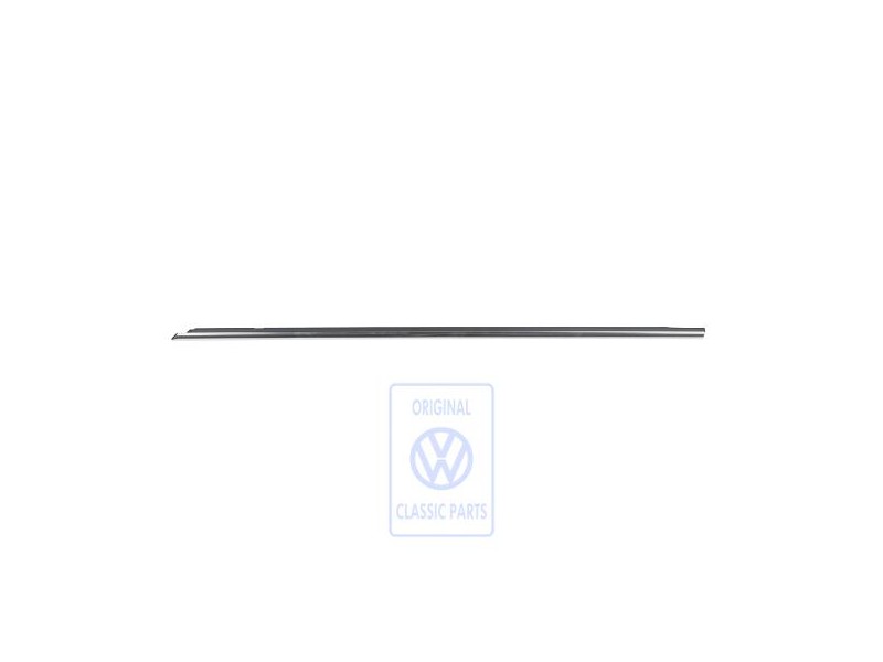 Original VW Window Aperture Seal Glossy Aluminium - 3B0837475 7Z7