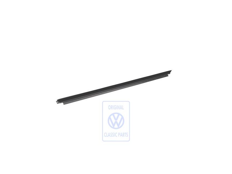 Original VW Window Aperture Seal Satin Black - 3B0839472C B41