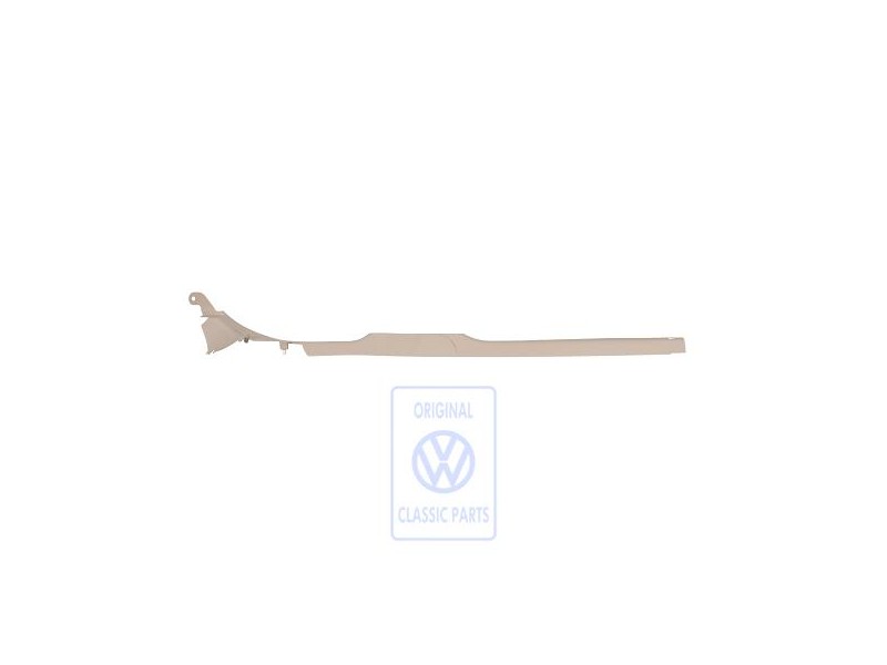 Original VW Sill Trim Strip Light Beige - 3B0853369D Q70