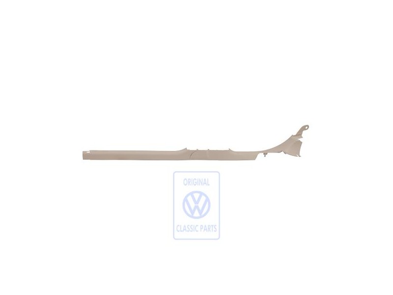 Original VW Sill Trim Strip Light Beige - 3B0853370D Q70