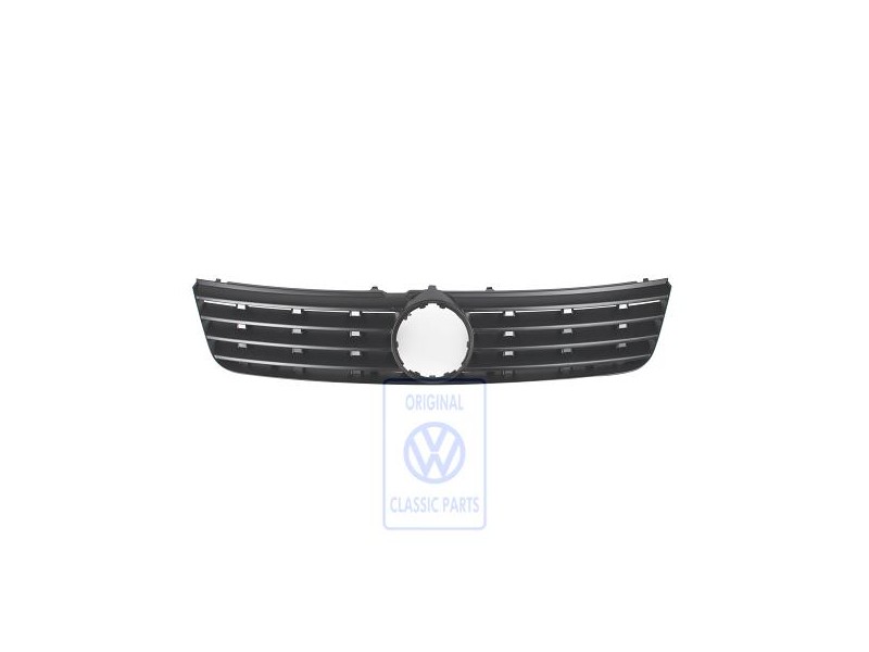 Original VW Radiator Grille Satin Black - 3B0853653F B41