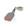 Original VW Belt Latch Flannel Grey/Fire Red - 3B0857740A FCP