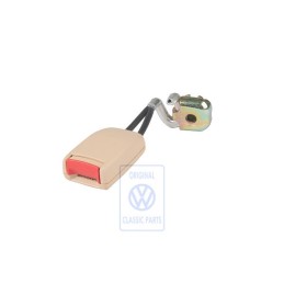 Original VW Belt Latch Sun Beige/Fire Red - 3B0857740A LSV