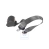 Original VW Three-Point Safety Belt Flannel Grey - 3B0857807A E66