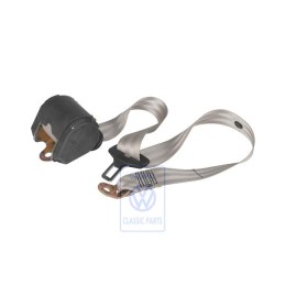 Original VW Three-Point Safety Belt Ecrue (Beige) - 3B0857807A Q44