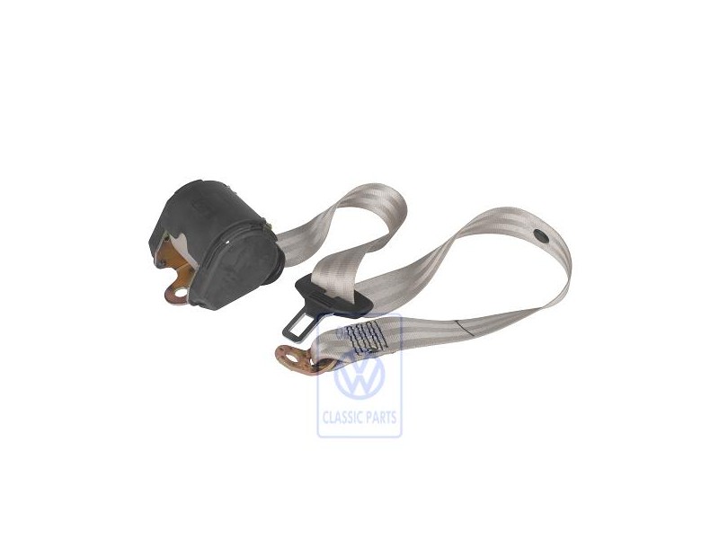 Original VW Three-Point Safety Belt Ecrue (Beige) - 3B0857807A Q44