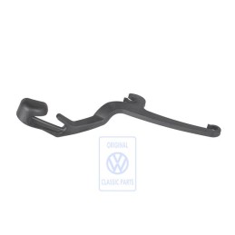 Original VW Seat Belt Guide Satin Black - 3B0857828 B41