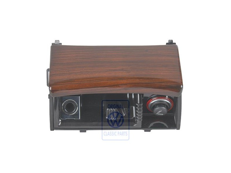 Original VW Ashtray Zebrano (Brown) - 3B0857961AD6H3