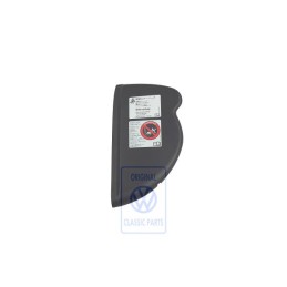 Original VW Cover Cap Black - 3B0858035A 2AQ