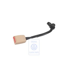 Original VW Belt Latch Sun Beige/Fire Red - 3B0858471G LSV