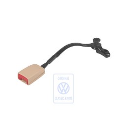 Original VW Belt Latch Sun Beige/Fire Red - 3B0858472P PNE